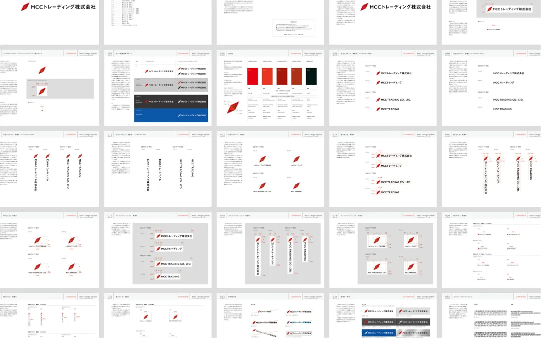 Mitsubishi Group New Business VI/CI 制作物 2