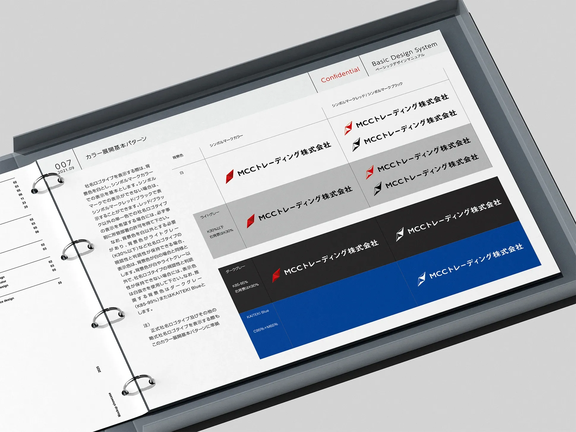 Mitsubishi Group New Business VI/CI 制作物 6