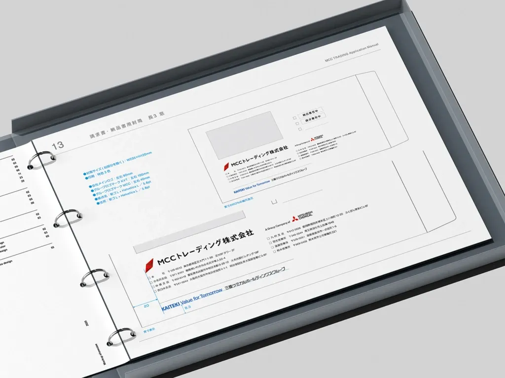 Mitsubishi Group New Business VI/CI 制作物 7