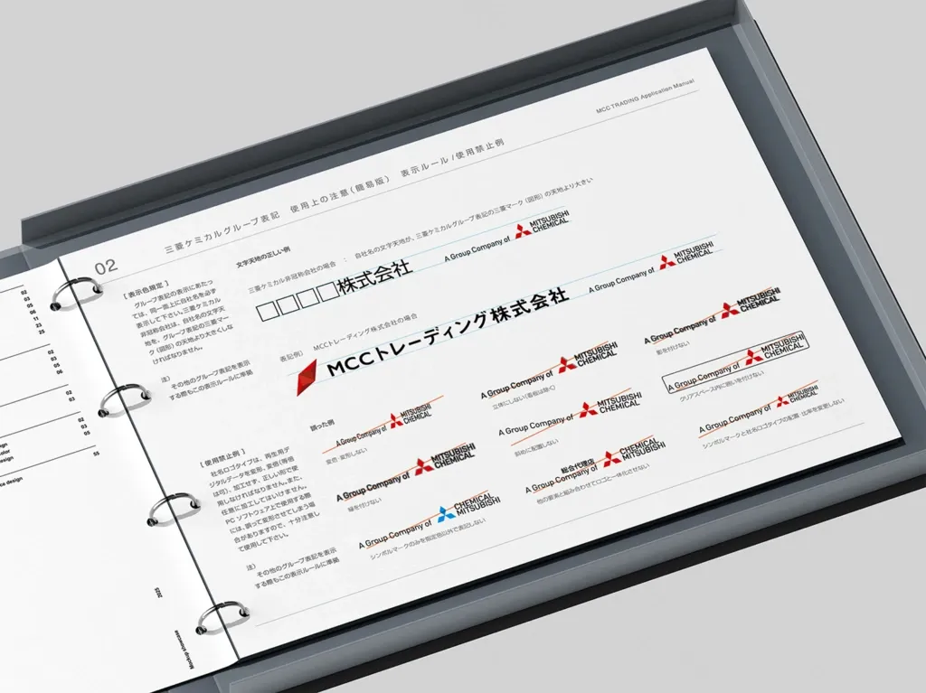 Mitsubishi Group New Business VI/CI 制作物 12