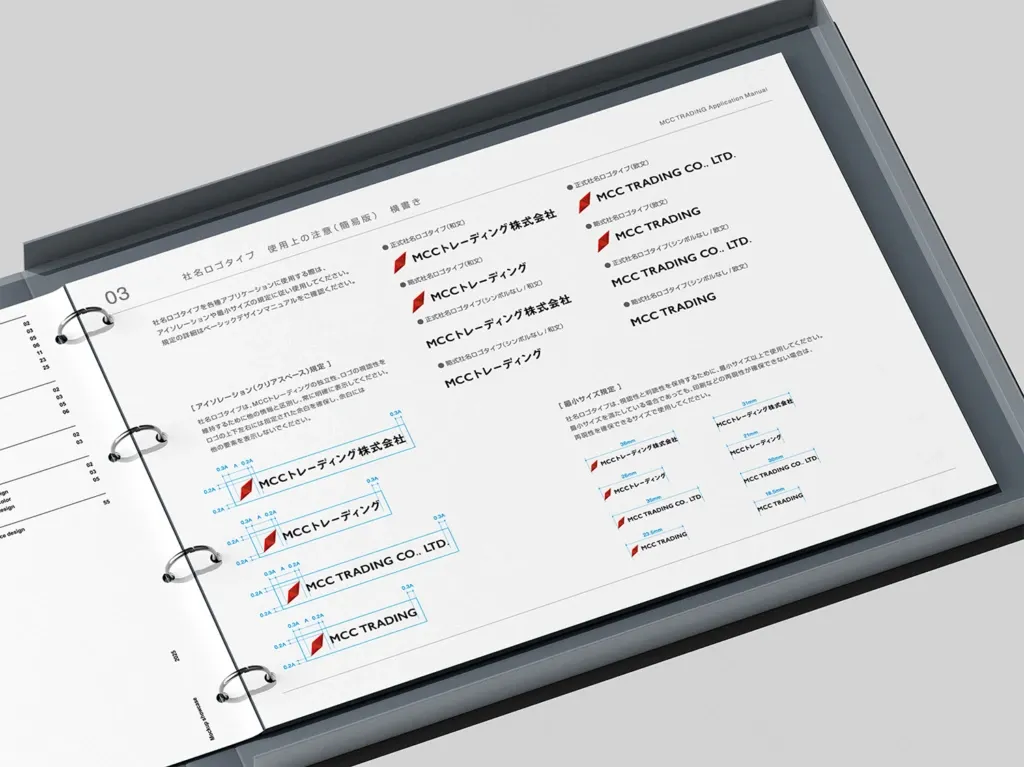 Mitsubishi Group New Business VI/CI 制作物 13
