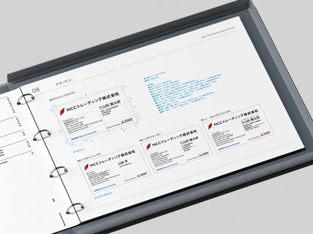 Mitsubishi Group New Business VI/CI 制作物 14